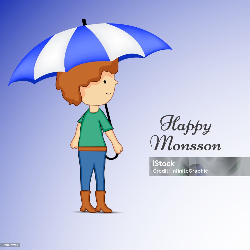 Monsoon season background Illustration of elements for Moon season Abstract stock vector Monsoon season background Illustration of elements for Moon season Abstract stock vector