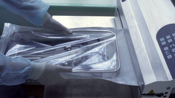 istock Packaging the medical instrument in plastic bags 690884026