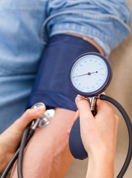 Blood pressure measurement Close up photo of blood pressure measurement blood pressure medication stock pictures, royalty-free photos & images