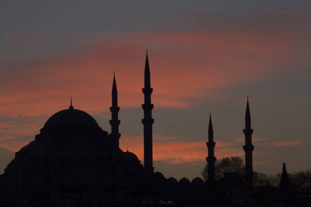 istock Sunset at the Suleymaniye Mosque 690903106