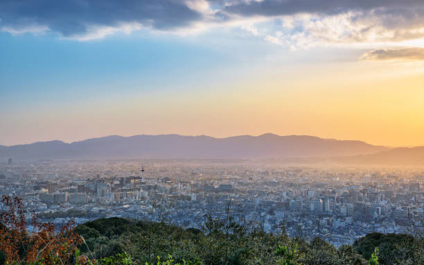 istock Evening scenery in Kyoto city 690903216