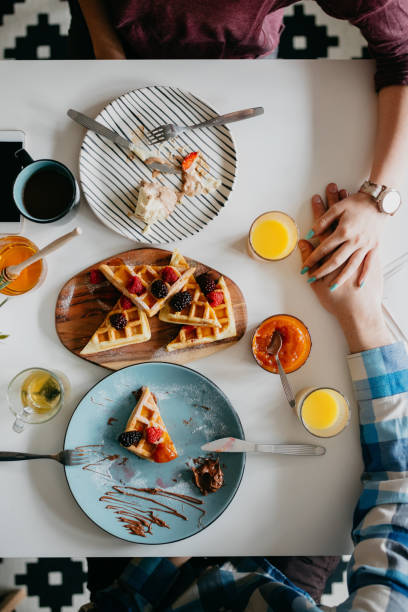 istock Thank you for this lovely breakfast, I enjoyed it. 690903482