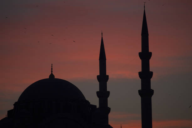 istock Sunset at the Suleymaniye Mosque 690903610