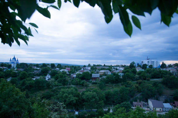 istock view on old city in Ukraine 691004148