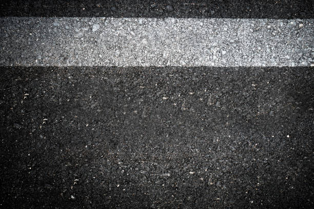 istock Close up old top view of asphalt road 691048838