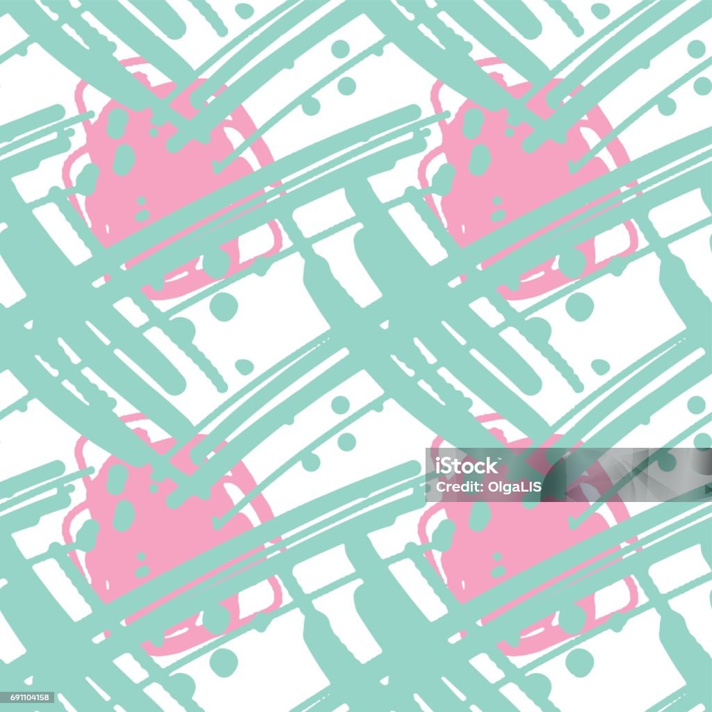 Pattern Ink Doodle Seamless Ink Doodle Pattern Stock Illustration - Download Image Now ...