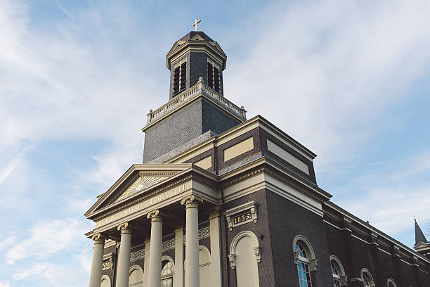 istock Low Angle View Of Built Structure Against Cloudy Sky 691115119