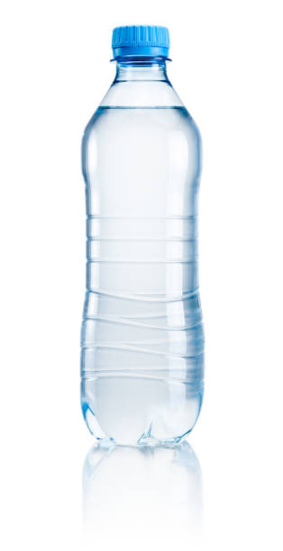istock Plastic bottle of drinking water isolated on white background 691122210
