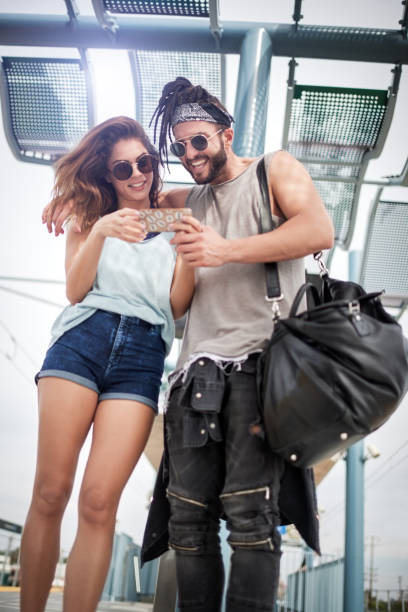 istock Young couple in the city 691123968