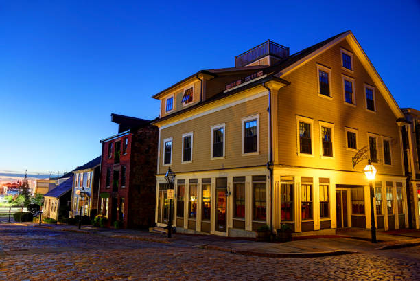 istock Historic Downtown New Bedford 691133150