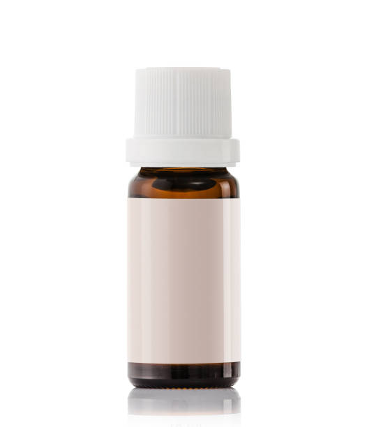 10ml essential glass oil bottles with blank label