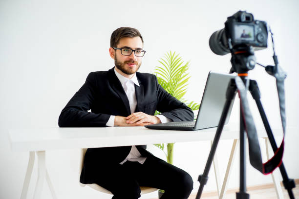 istock Male video blogger 691177680