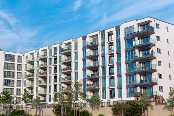 istock Modern block of flats in Berlin 691178758