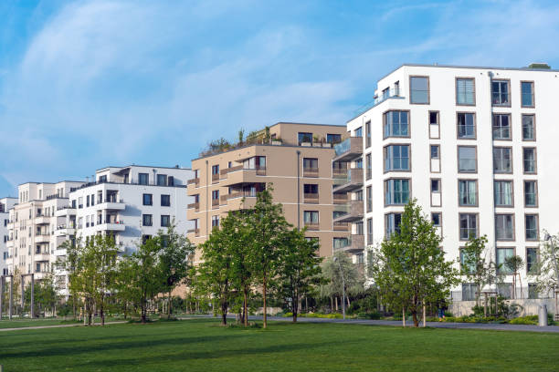 istock Housing area seen in Berlin, Germany 691178836
