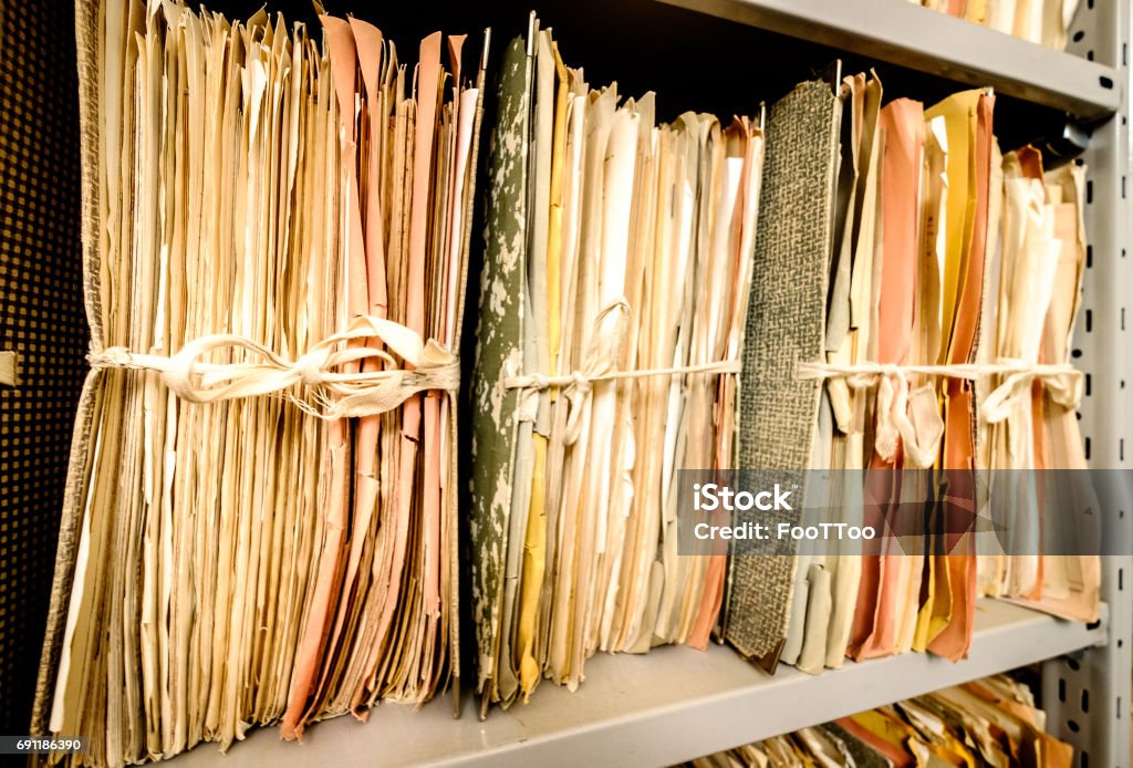 Old Dpocument Old Documents At A Rack Nice Background Stock Photo - Download Image ...