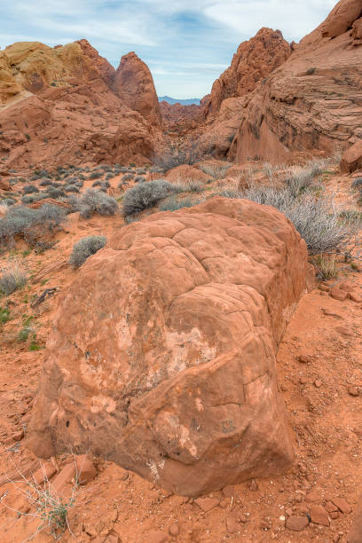 istock Rock desert in Valley of Fire 691189076