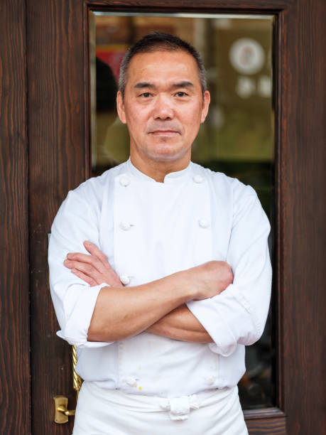 istock Japanese Chef Working in a Tokyo Restaurant 691207960