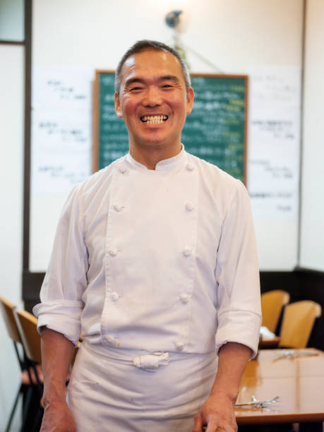 istock Japanese Chef Working in a Tokyo Restaurant 691207990