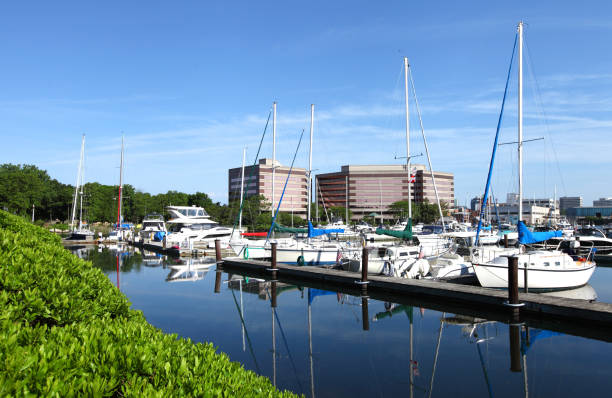 istock Stamford Harbor Connecticut 691210622