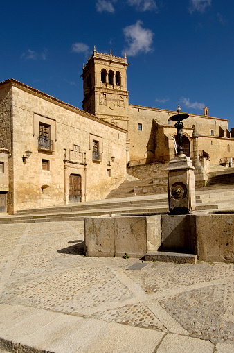 Pueblo de Morón de Almazán, provincia de Soria, Castilla León, España photo