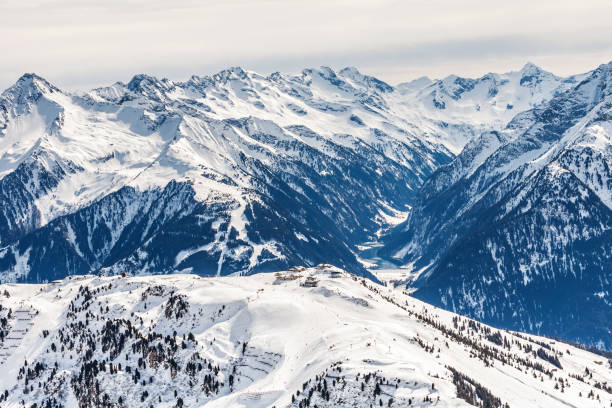 istock Winter landscape in Alps 691229182