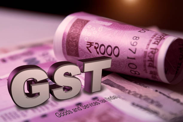 Goods and Services Tax India stock photo