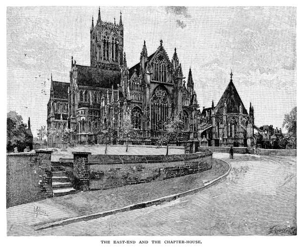 istock East End and the Chapter House at Lincoln Cathedral in England 691254796