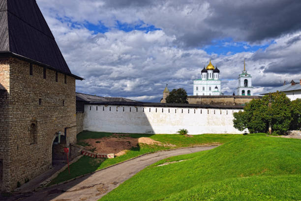 istock Pskov  Kremlin at  sunny autumn day. 691254816
