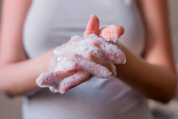 istock Stay healthy by washing your hands 691258434