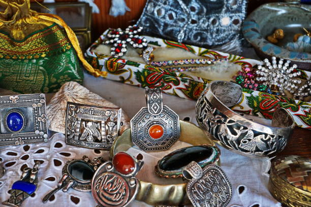 Collection. Souvenirs from the Orient.... Collection of souvenirs from the Orient Traveling collection necklace jewelry image stock pictures, royalty-free photos & images