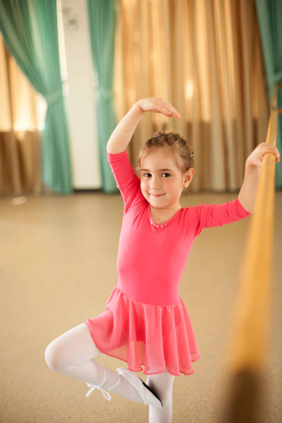istock Baby ballerinas in ballet studio 691276736