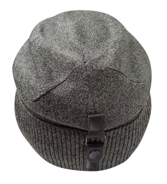 istock hat isolated on white background .knitted hat . gray hat 691277092