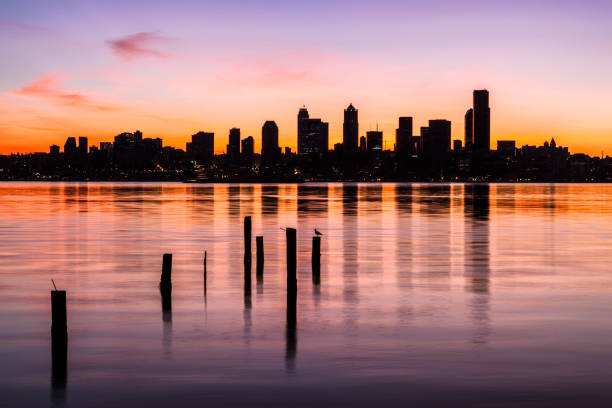 istock Downtown Seattle Cityscape at Dawn 691279774