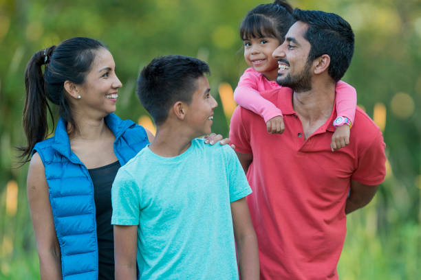 istock Family Goes Hiking 691283162