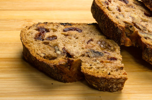 istock Slices of malt bread handmade 691283206