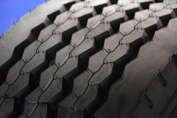 istock car tire for heavy construction equipment and engineering vehicle 691287168