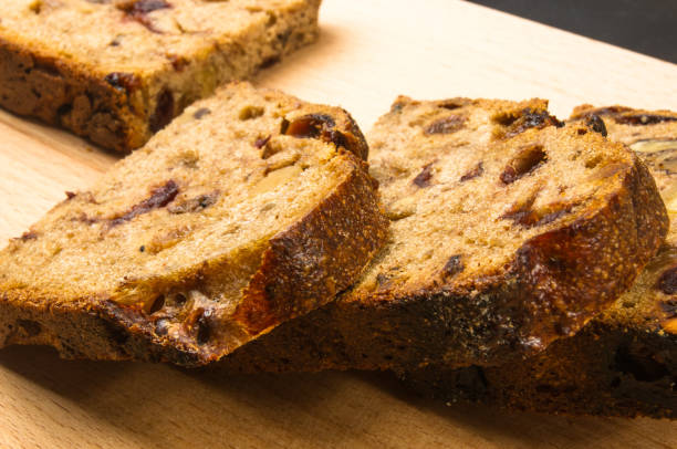 istock Slices of malt bread handmade 691291212