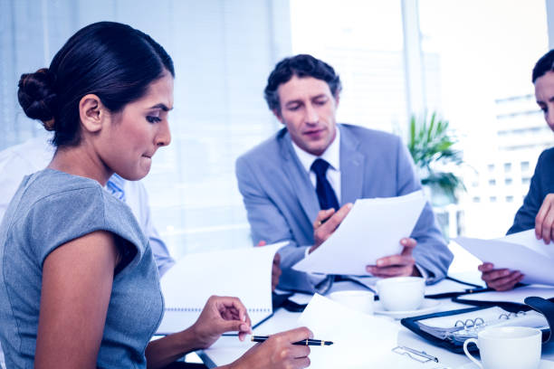 istock Business team having a meeting 691294406