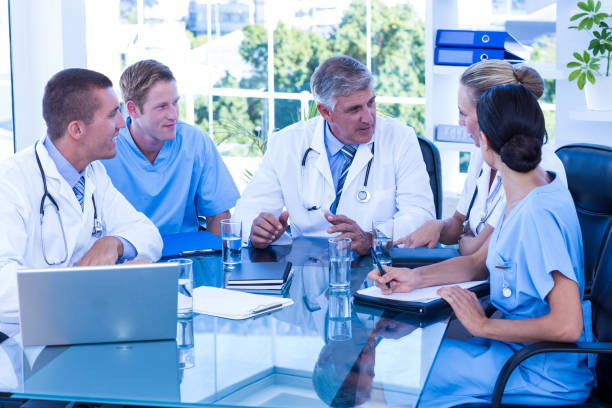 istock Medical team having a meeting 691306214