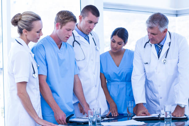 istock Medical team having a meeting 691308258