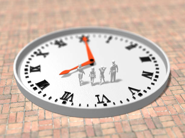 istock 3D illustration of timetable 691322846