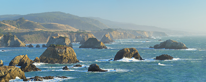 Coastline (Mendocino County, California).