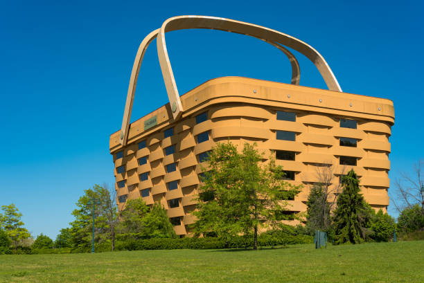 World's largest basket stock photo