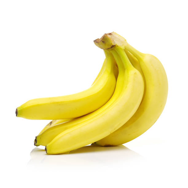 istock Banana Bunch on the white background 691357190