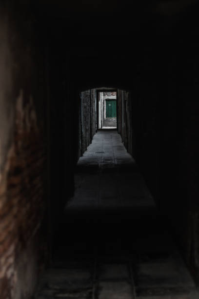 istock Dark Alley in Venice 691363530