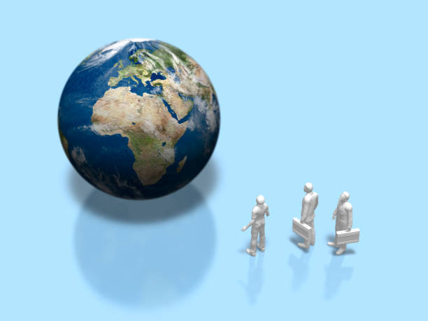 istock 3D illustration of the earth 691363872