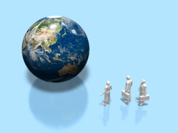 istock 3D illustration of the earth 691363878