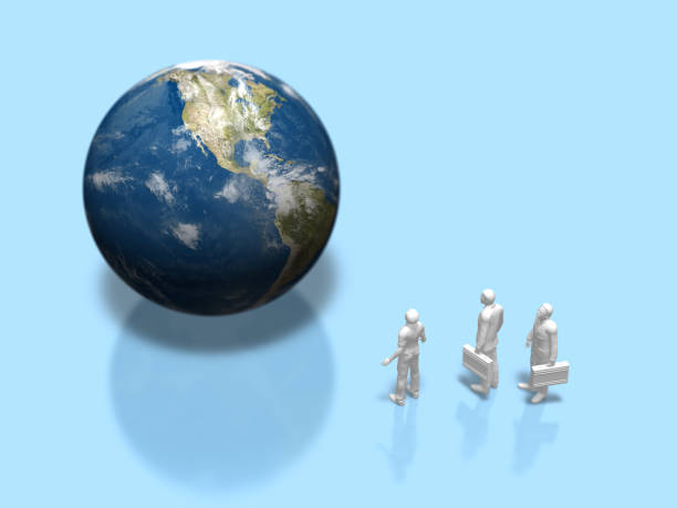 istock 3D illustration of the earth 691363894