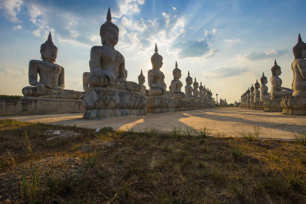 istock Buddha in the evening , Nakhon Si Thammarat , Thailand . 691365132