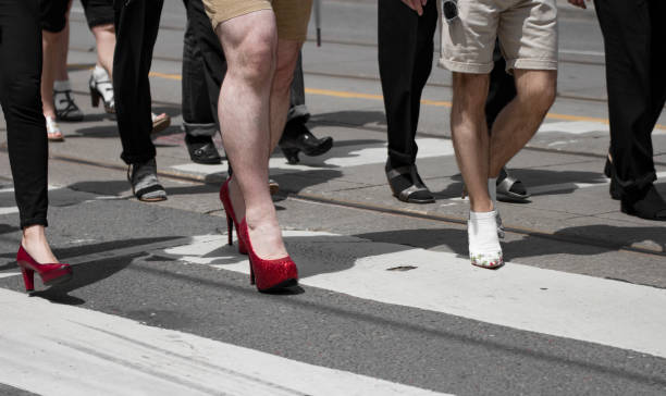 istock Walk A mile In Her Shoes 691373940